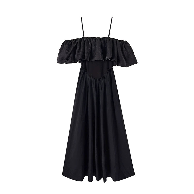 Cloud Edge Detachable Double Breast Dress