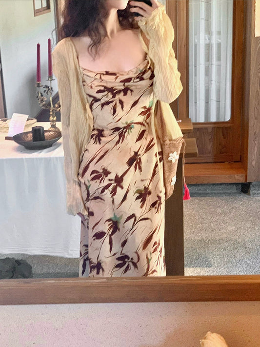 Sexy Bias-Cut Fishtail Dress