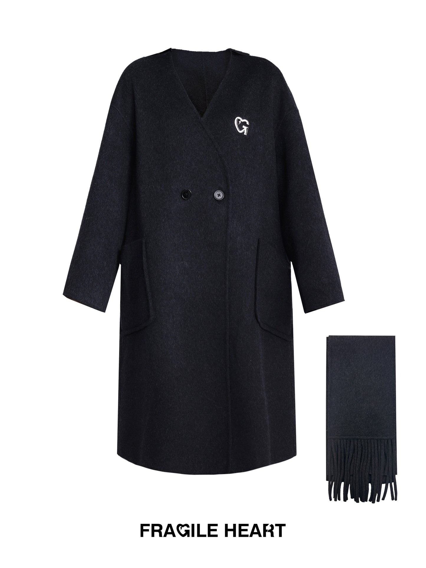 70 উলের হস্তনির্মিত ডাবল ফেসড উলেন ওভারকোট