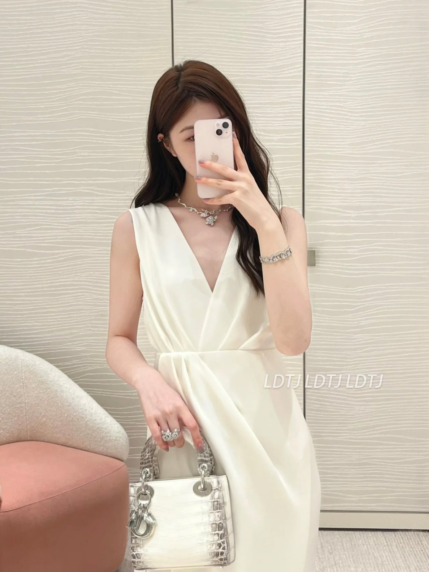 Celeb White Deal Dress