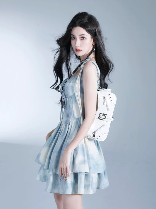 Grass and Wood Dyed Birthday Princess Dress