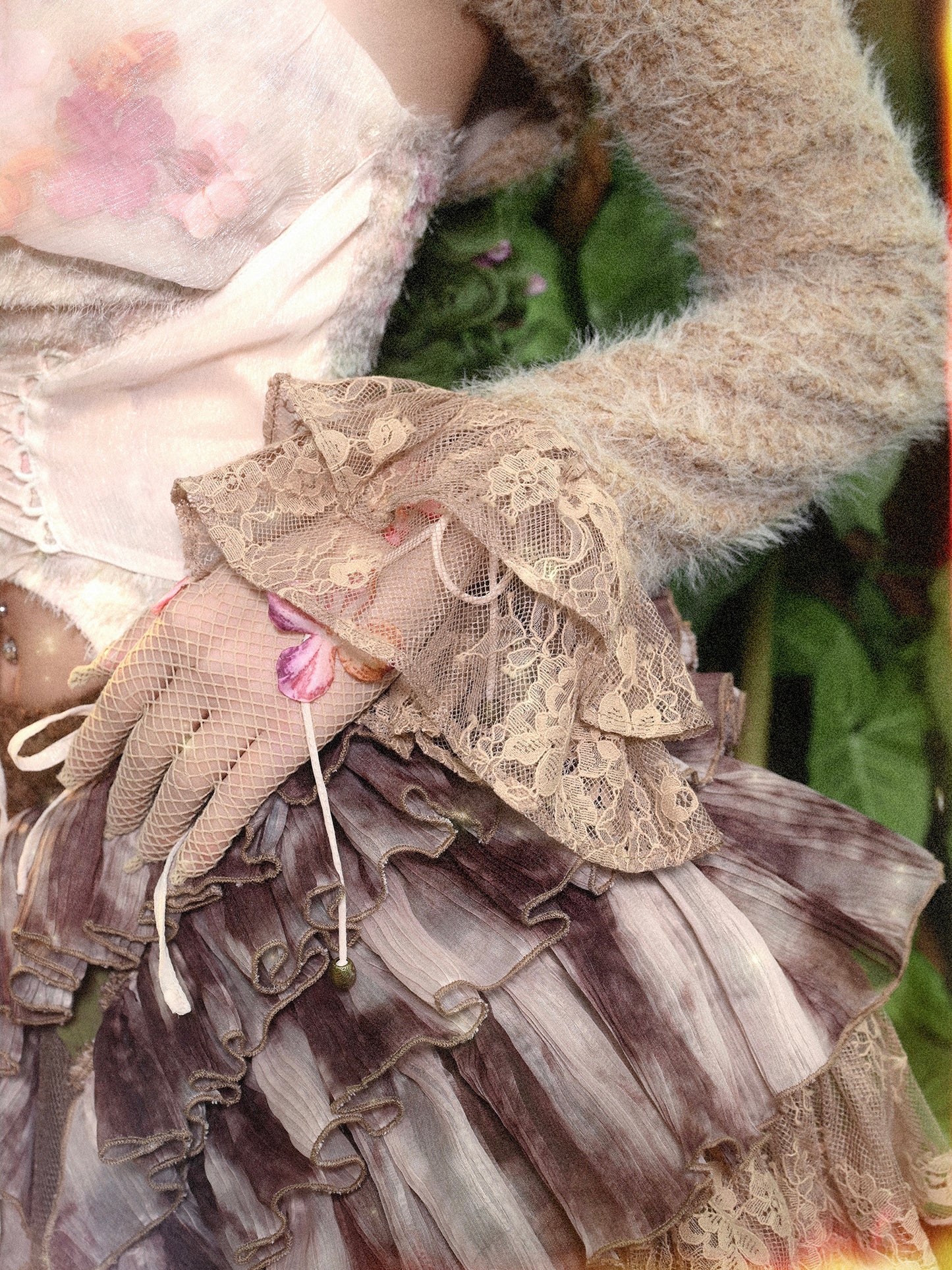 Plush Cape Short Coat – Forest Elf Spirit Fairywear