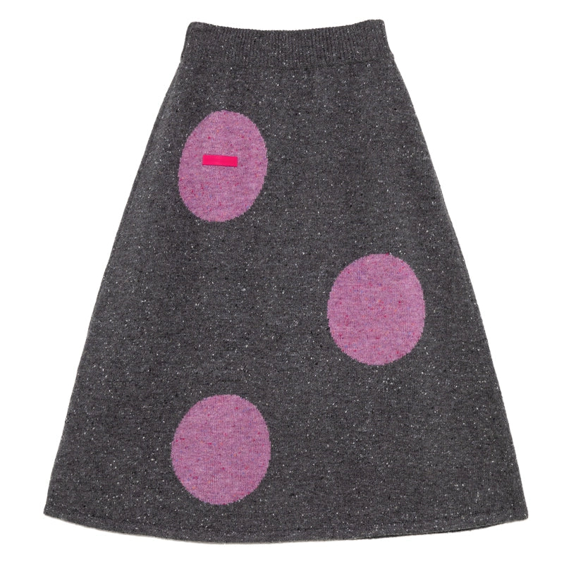 কল্লা লিলি এমব্রয়ডারি হুডযুক্ত সোয়েটার এবং স্কার্ট সেট