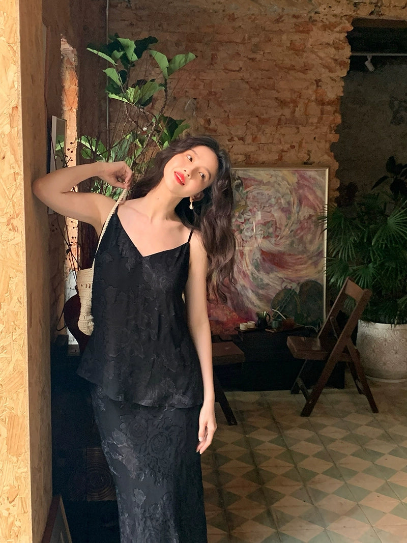 Camisole & Skirt Two-Piece Set