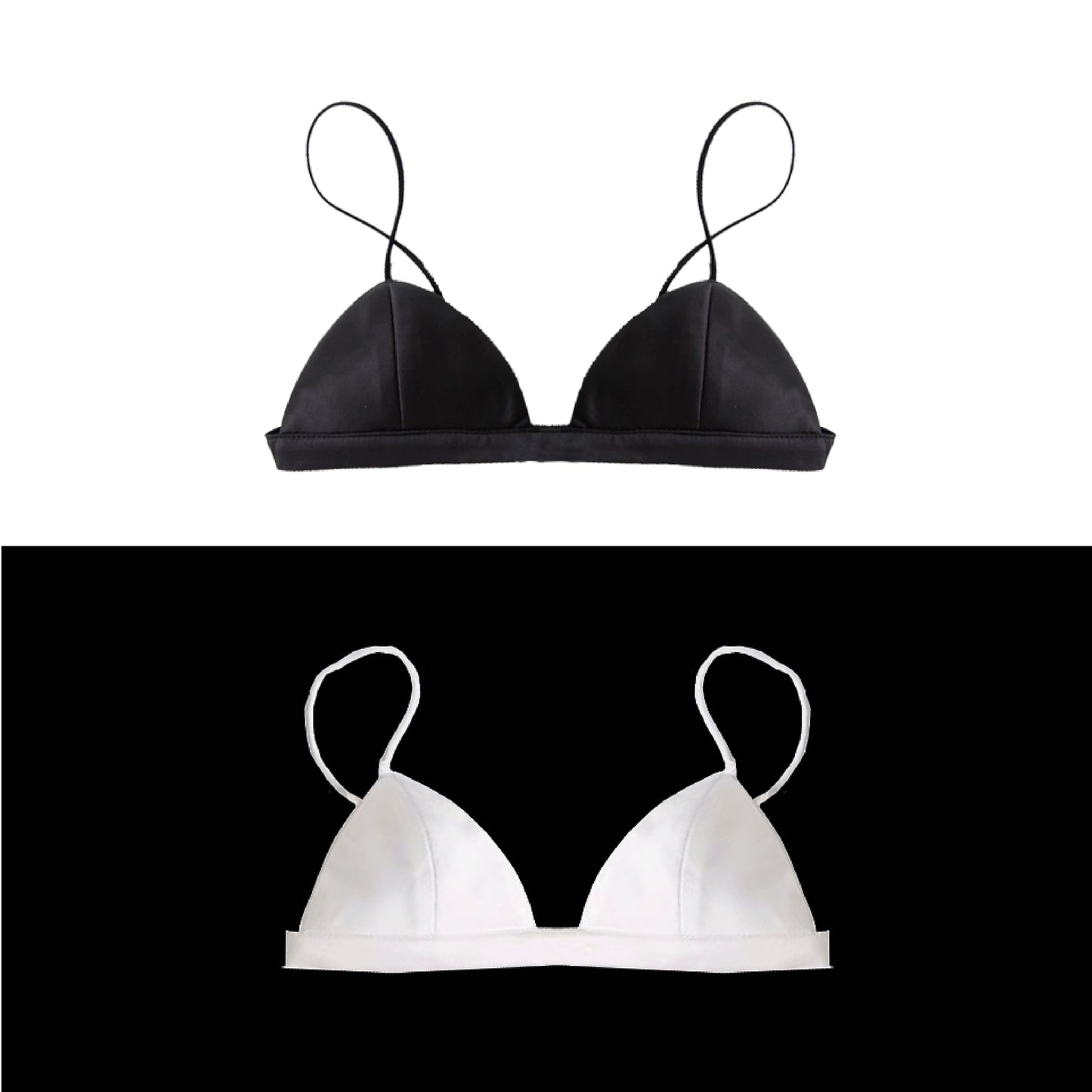 Soft Simulation Silk Underwear Small Chest