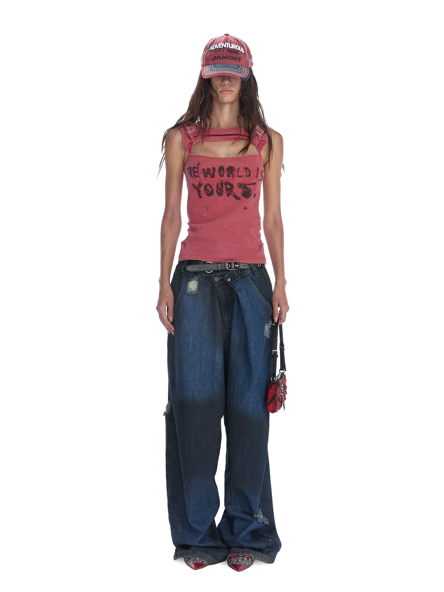Retro Multi-Color Washed Vests | Fun, Versatile Outfit Depending on Your Mood
