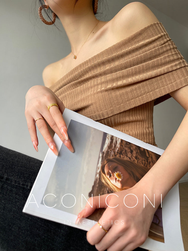 Honey Coco One Shoulder Tee