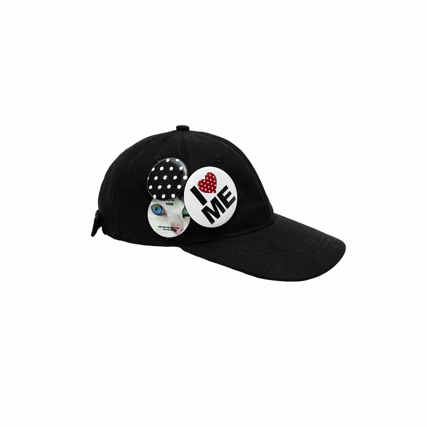 Animal Print Polka Dot Baseball Cap