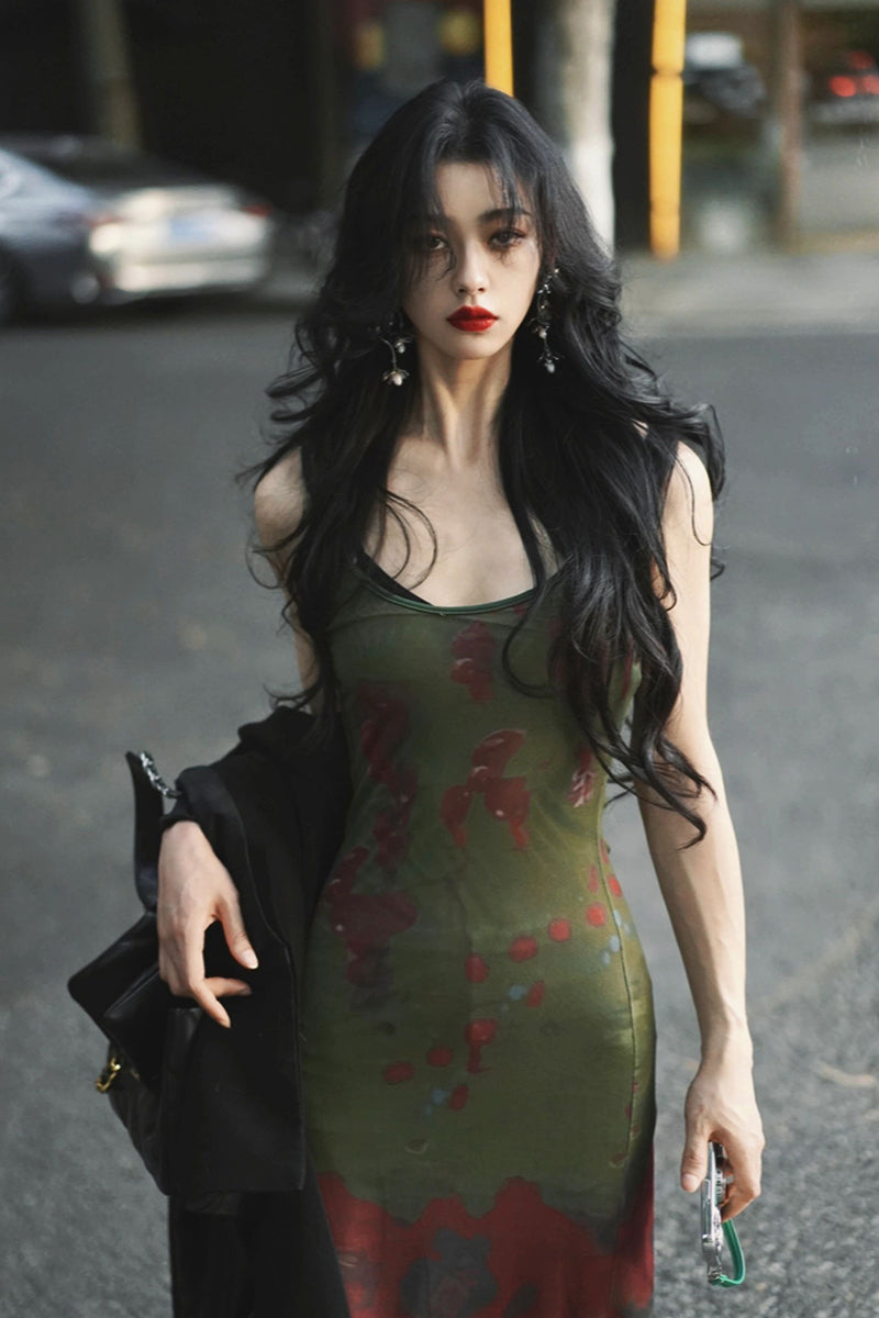 Botanical Sling Dress