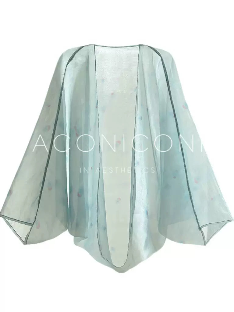 Butterfly Wing Tulle Cardigan – Light Resort Layer