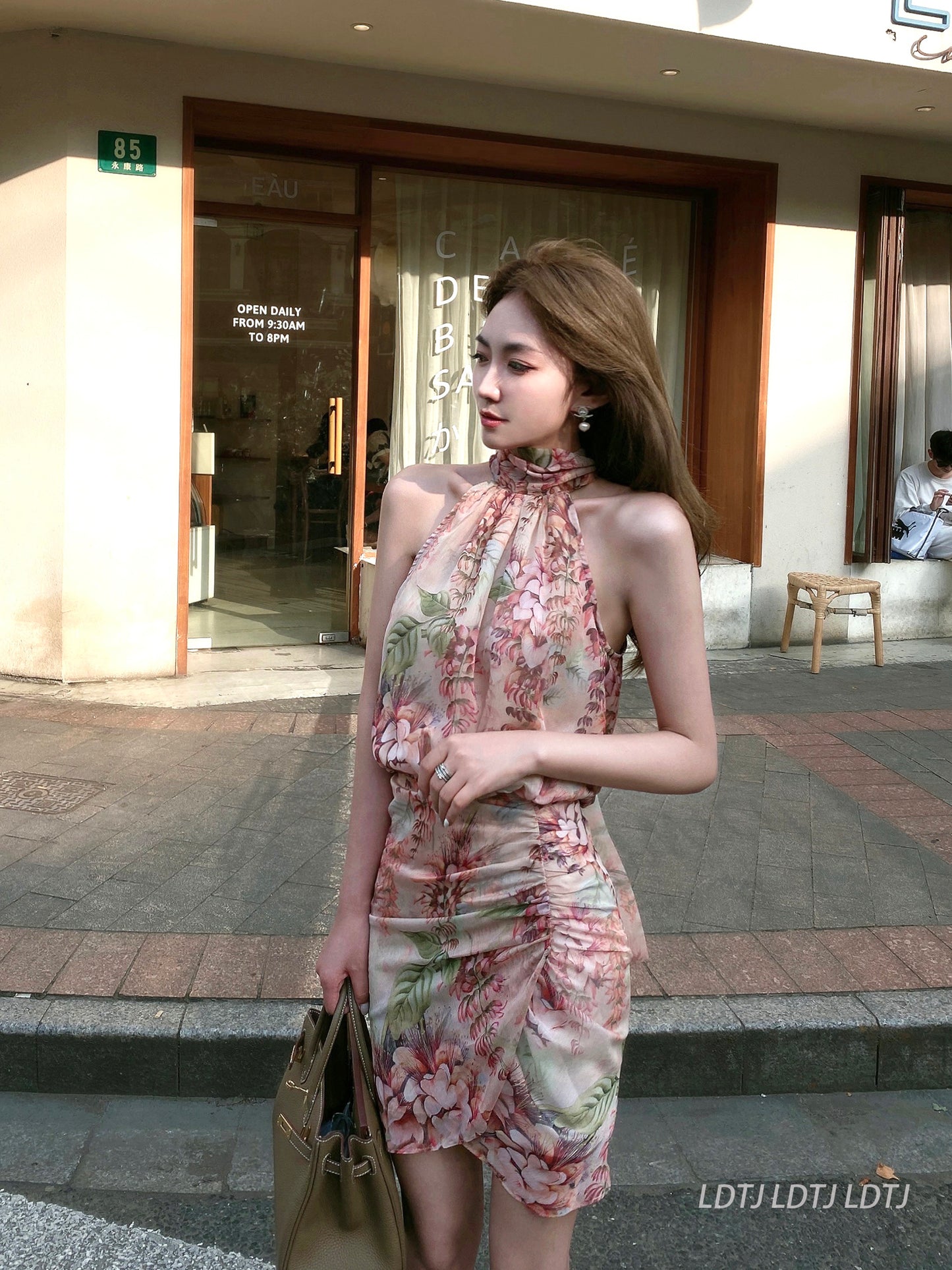 Celeb Chiffon Hip Dress