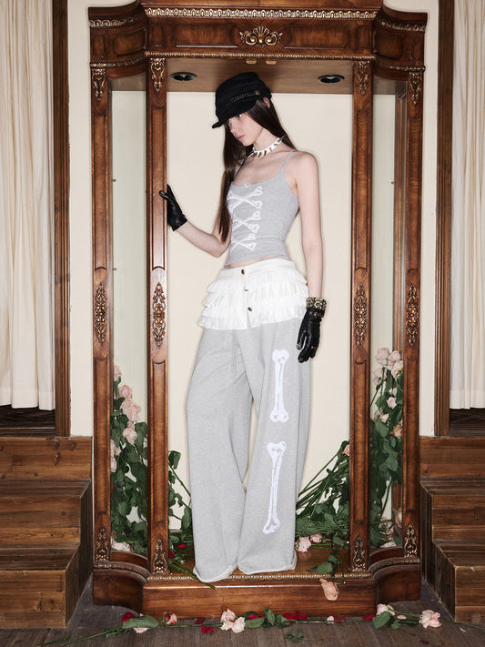 Buckle Waist Cake Skirt