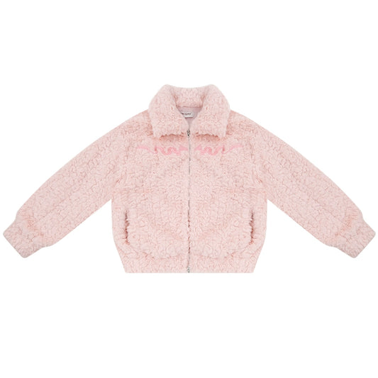 Veste en laine de velours brodée de dragon | Conception de laine de mouton rétro épaisse pour l'automne/hiver