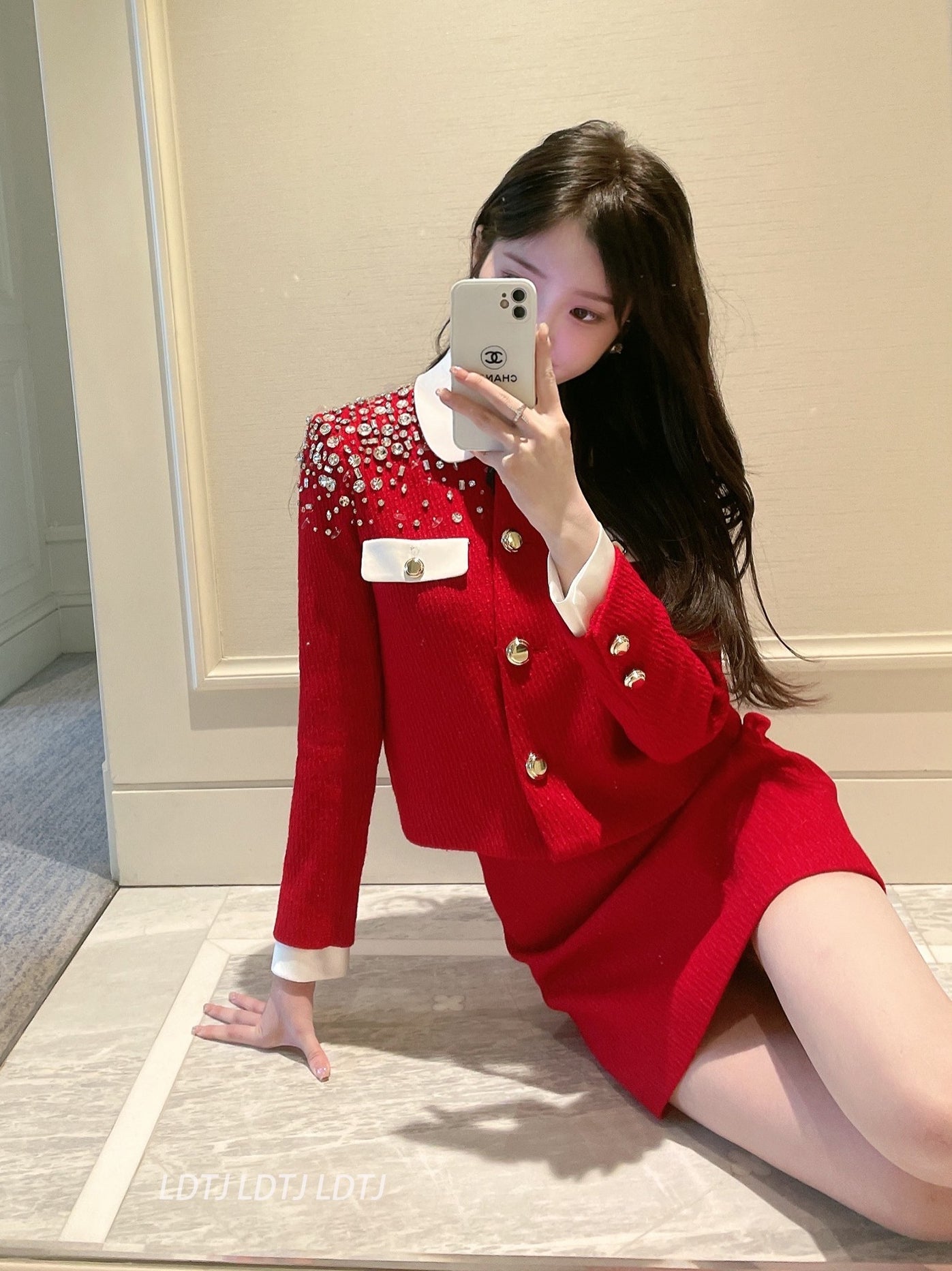 Sparkle Celeb Wool Suit