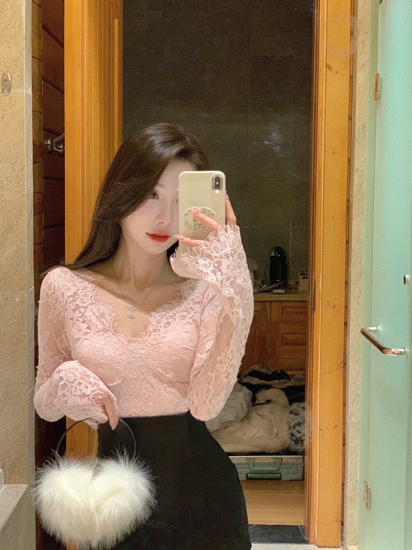 Luxury Lace Top by Korean Beauty