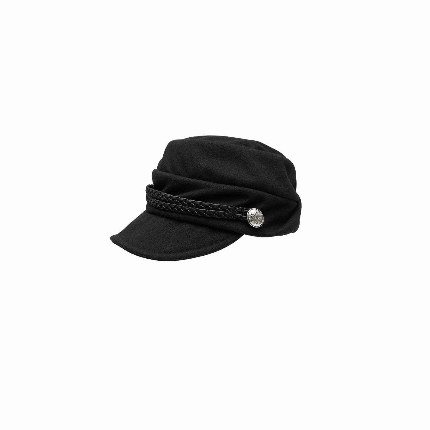 Vintage Pleated Newsboy Cap
