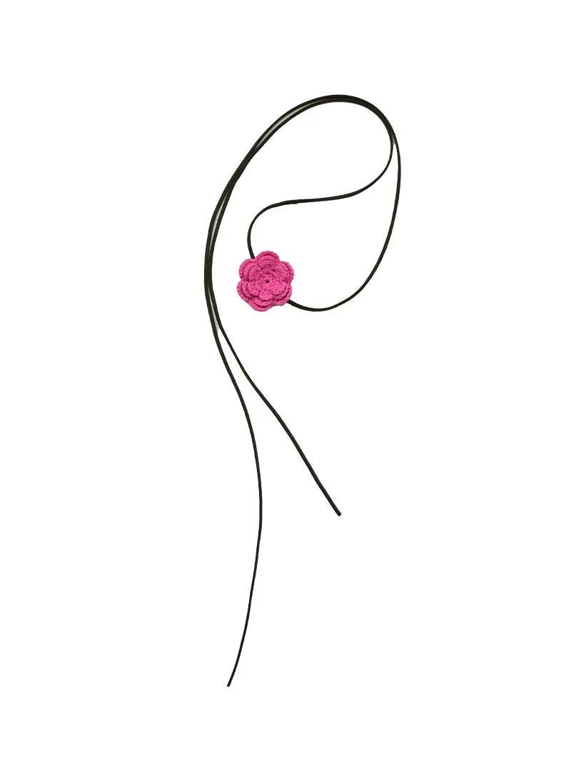 Top con cuello en V de malla floral vintage