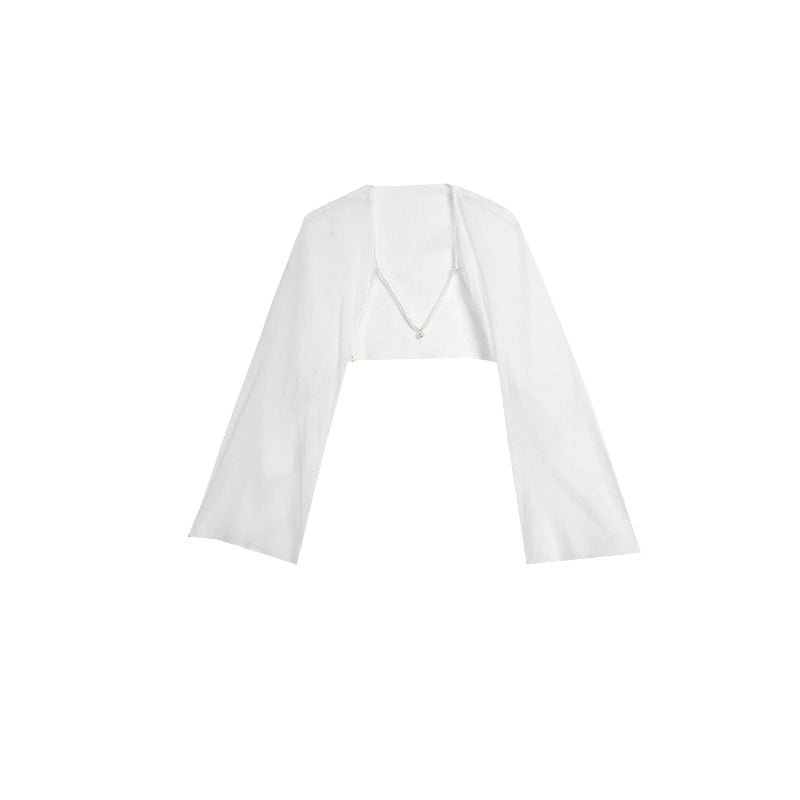 대나무 시폰 셔츠