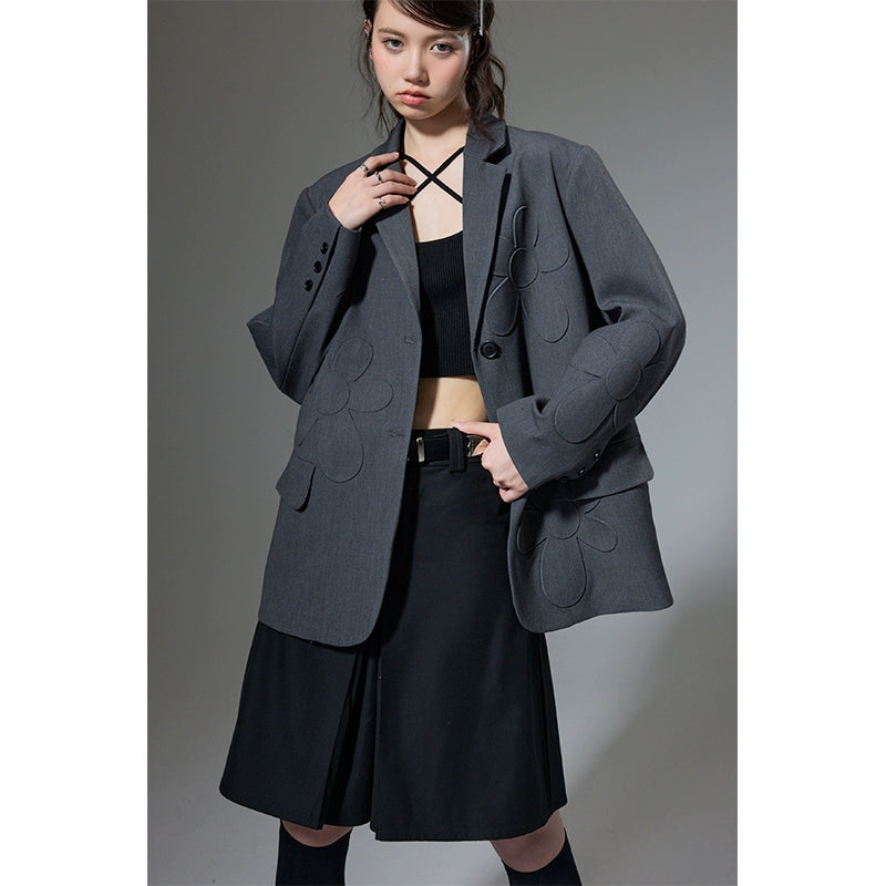 سترة من النقوش المنقوشة -سترة بدلة