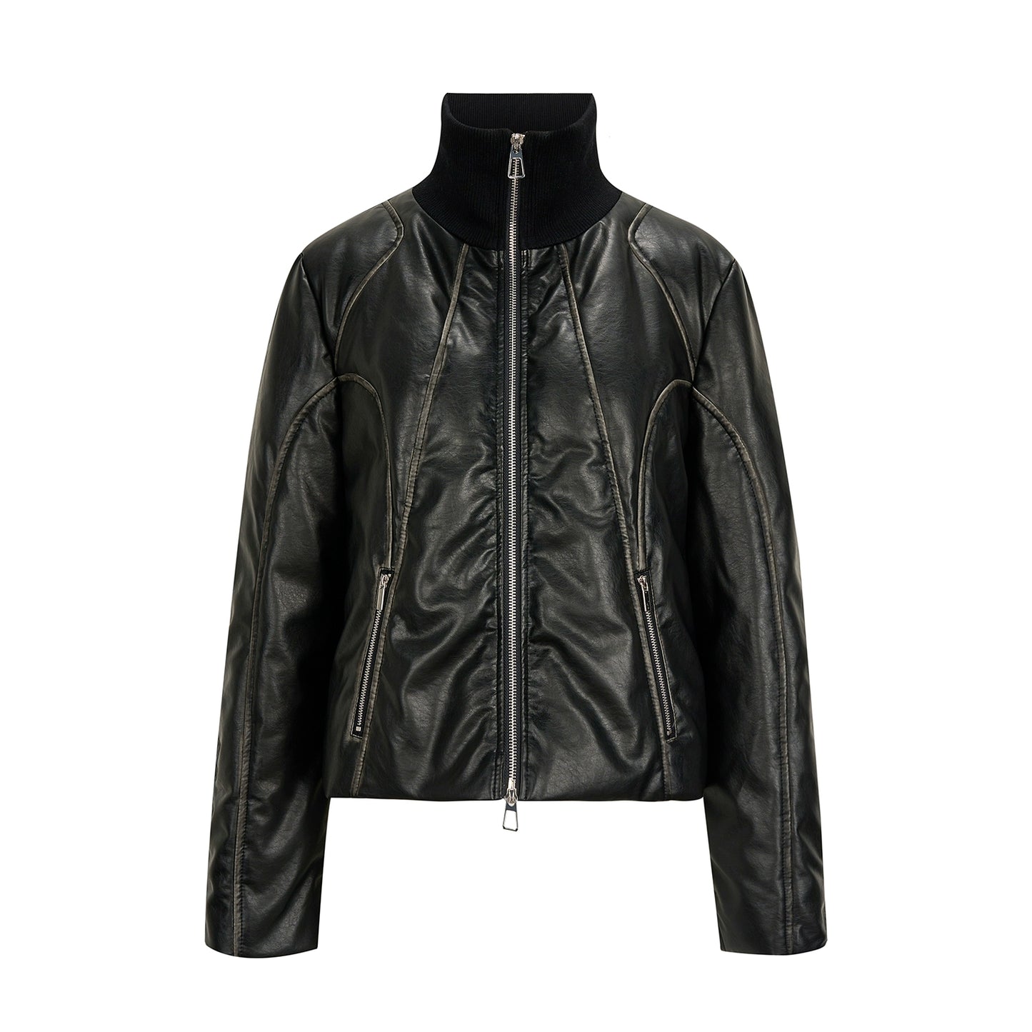 가을과 겨울 검은 따뜻한 따뜻함, 슬림 한 피부, 칫솔질 피부, 흰 오리 다운 재킷, 여성