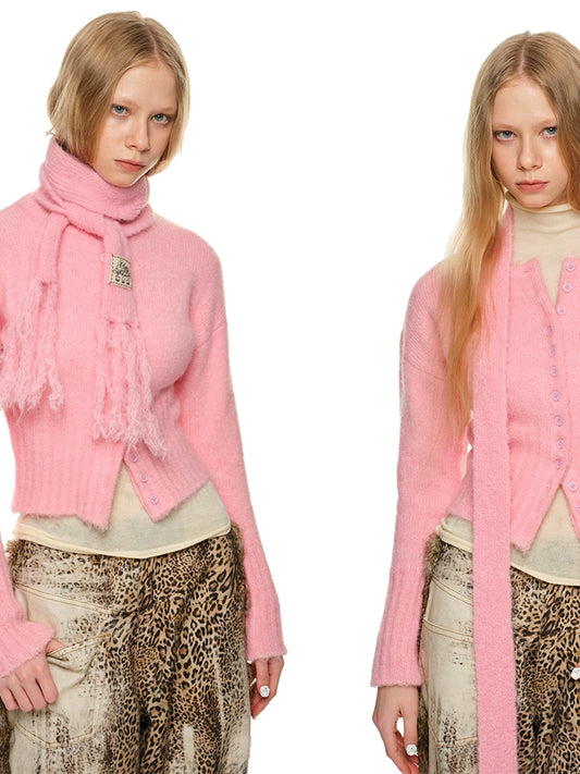 Alpaca Plush Slim Scarf – Versatile & Soft Everyday Accessory