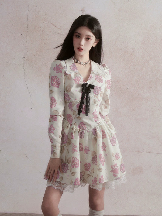 Purple Iris Sweet Thousand Gold Fairy Princess Dress