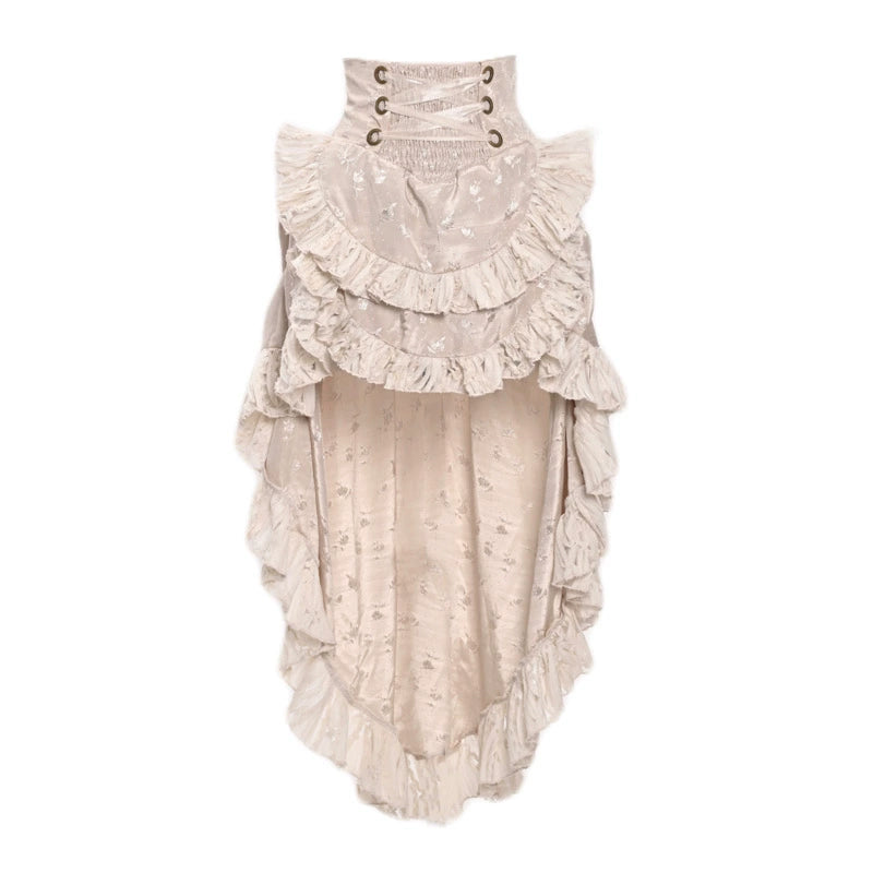 Rococo Sleeve Jacquard Slim Top