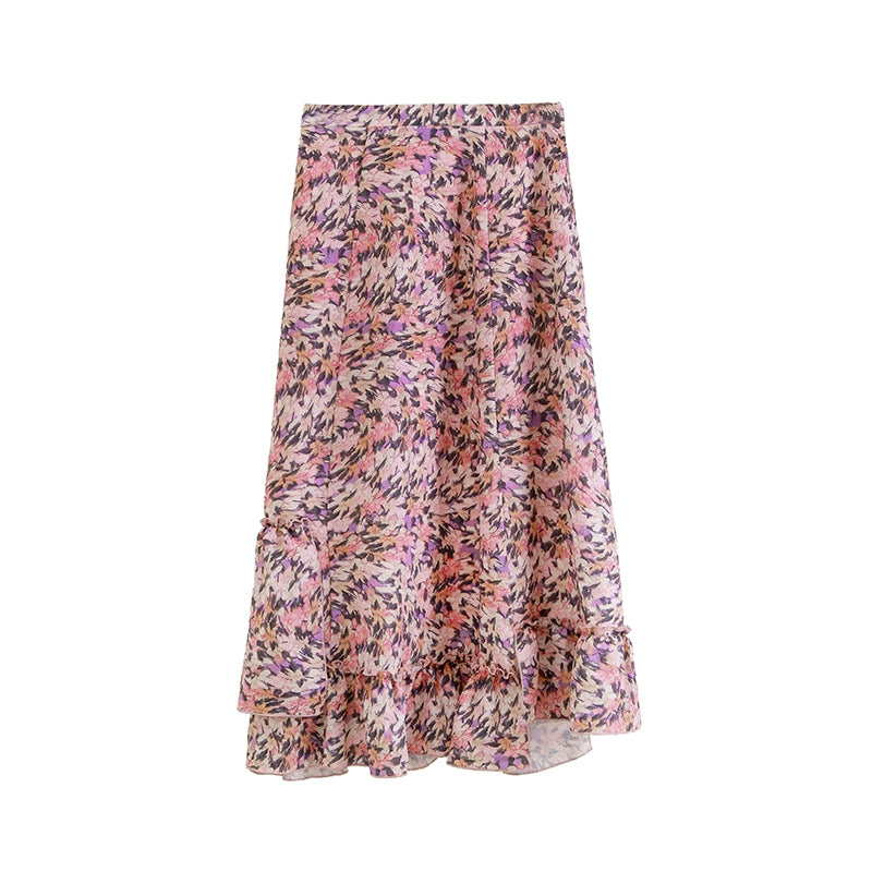 مجموعة فستان الخريف حزام الأزهار