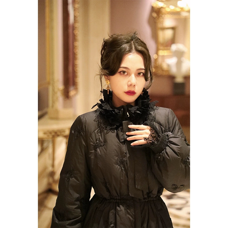 Marina Sicilian Mid-Length Down Jacket