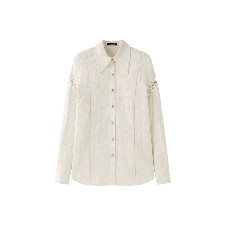 Textured Loose Shirt