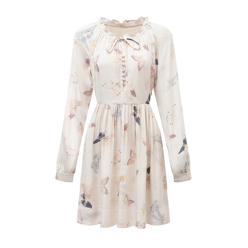 Butterfly Print Children's Dress