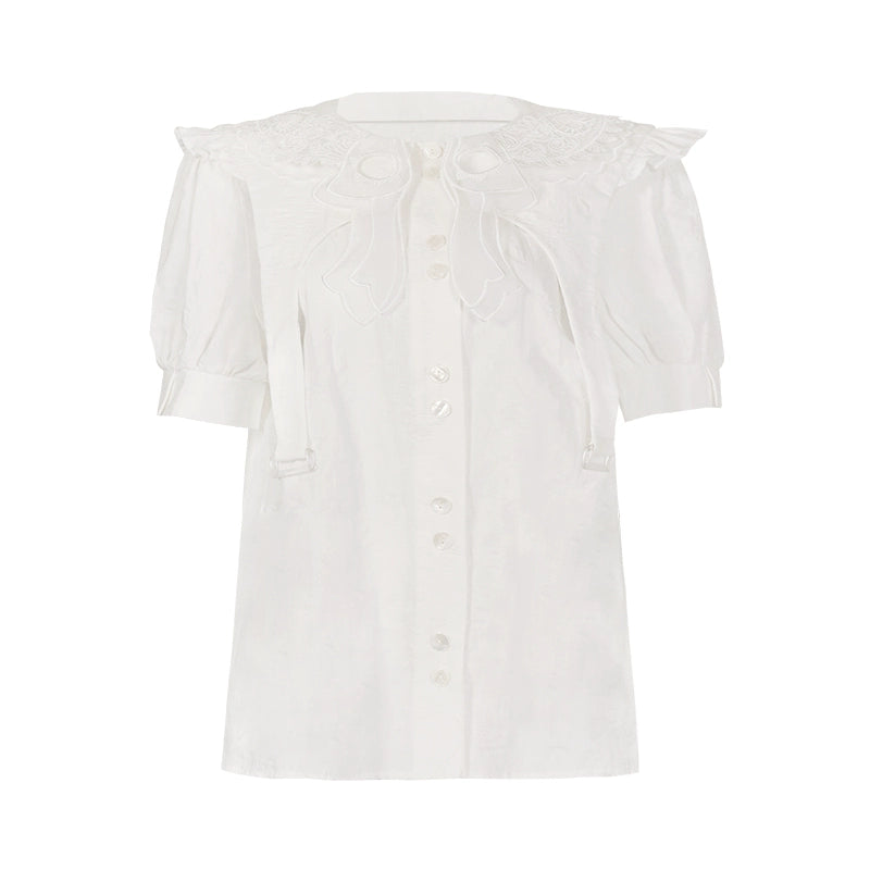 French Doll Short Sleeve Top