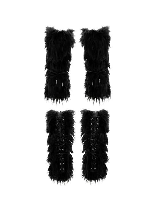Faux Fur Boot Covers – Transform Boots with Warmth & Fluff