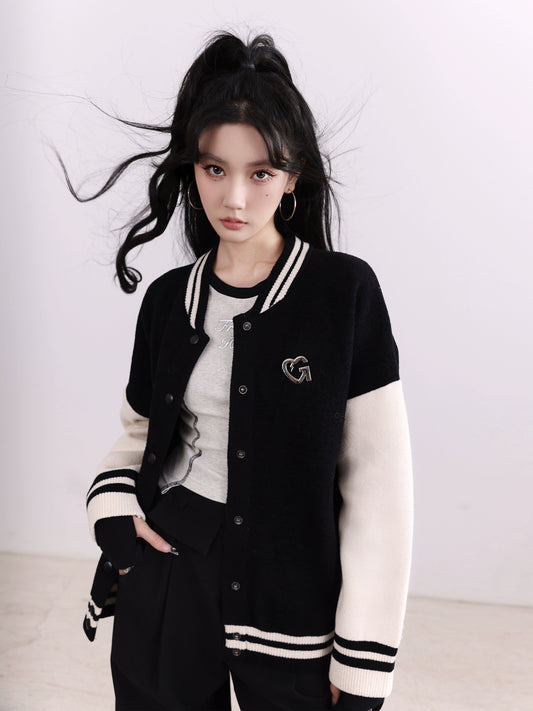 Niche Hot Silver Shoulder Long Sleeved Base Shirt