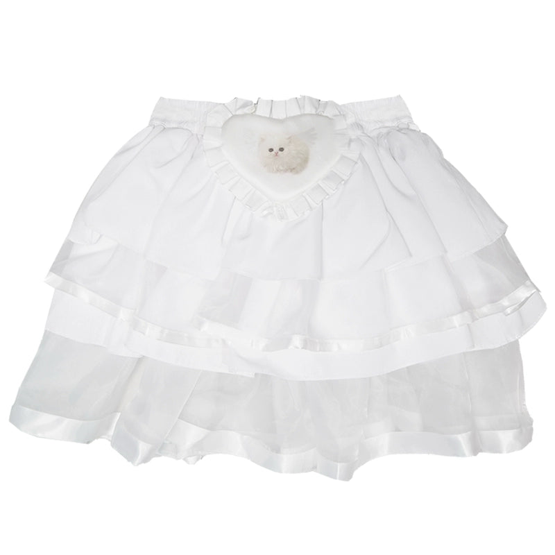 تنورة باليه منتفخة