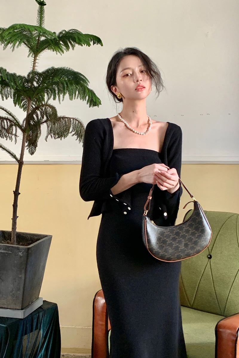 French Retro Wool Skirt