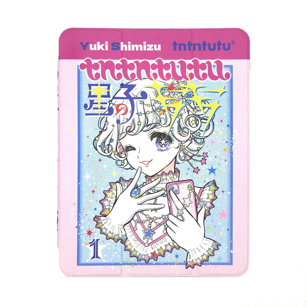 Comic Acrylic iPad Case+Pen Slot