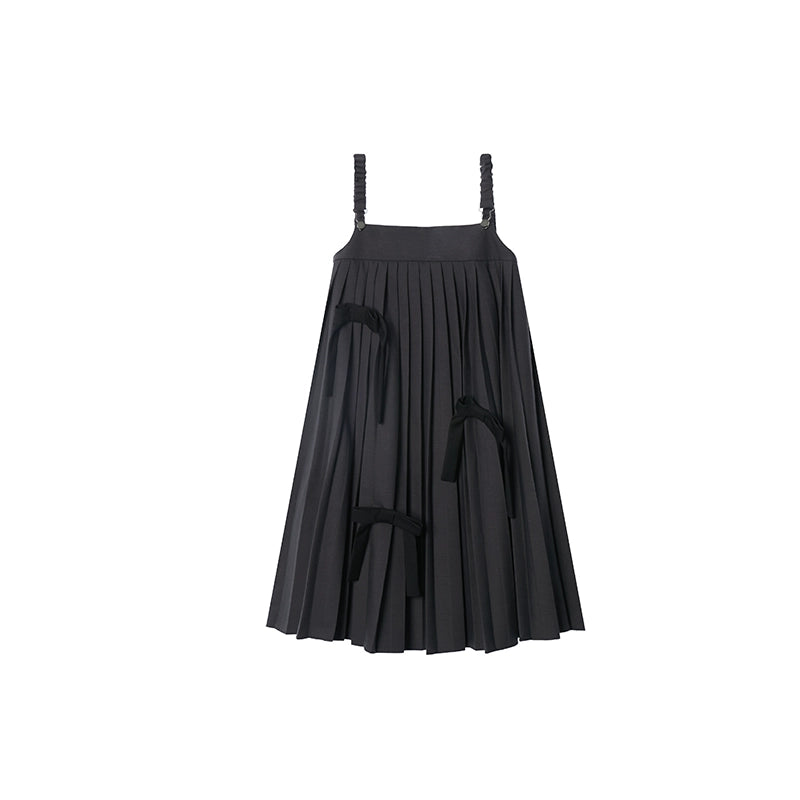 Summer Pleated Sling Dress: Original