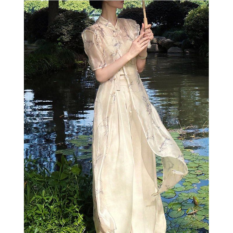 Zen Three-Piece Qipao