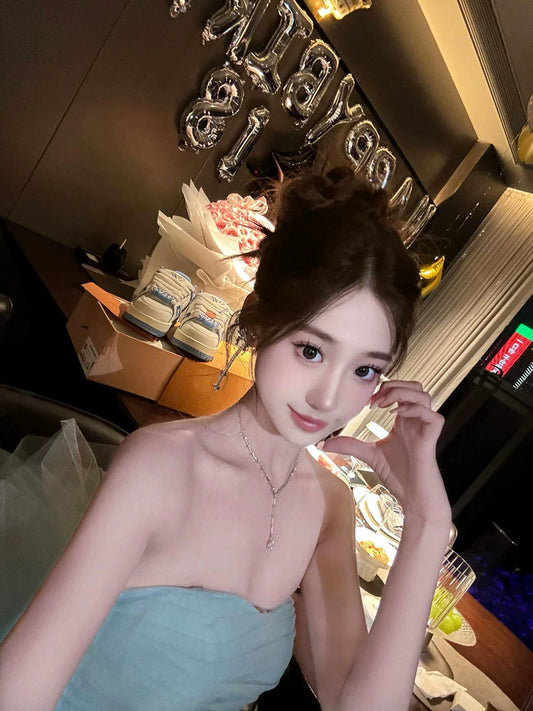 Princess Tutu Bandeau Dresses – Niche Light Luxury Birthday Party Wear