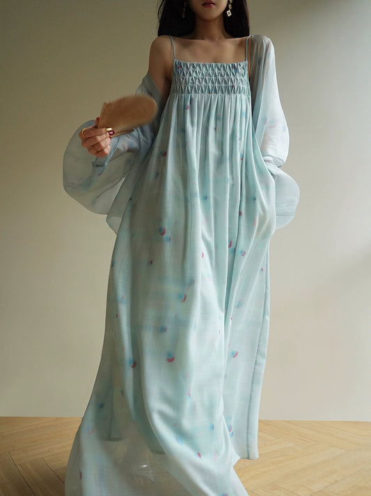 Butterfly Wing Tulle Cardigan – Light Resort Layer