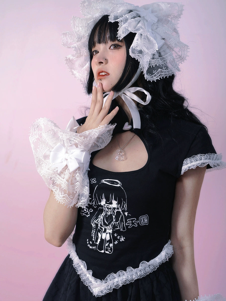 تشيونغسام قصيرة تي شيرت