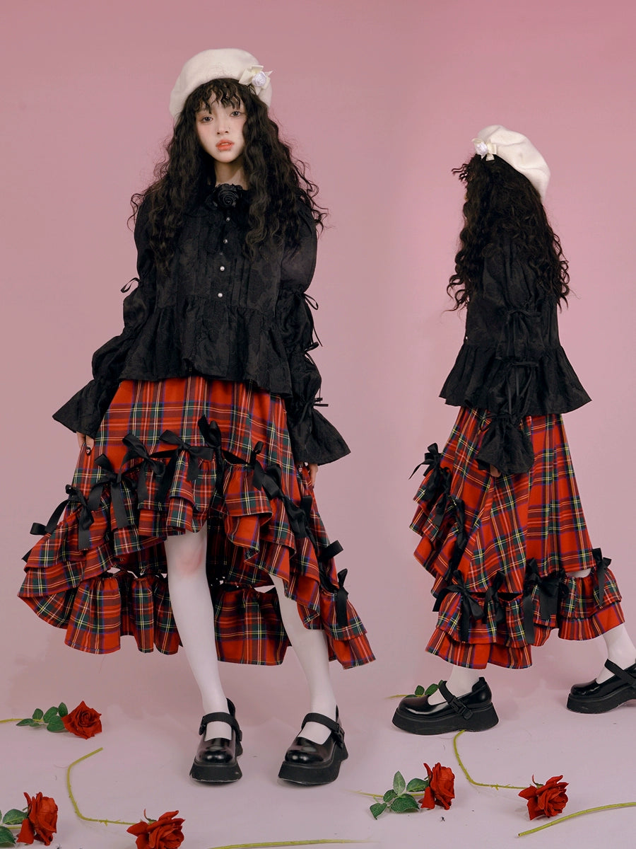 Snow Girl Bow Tie تنورة