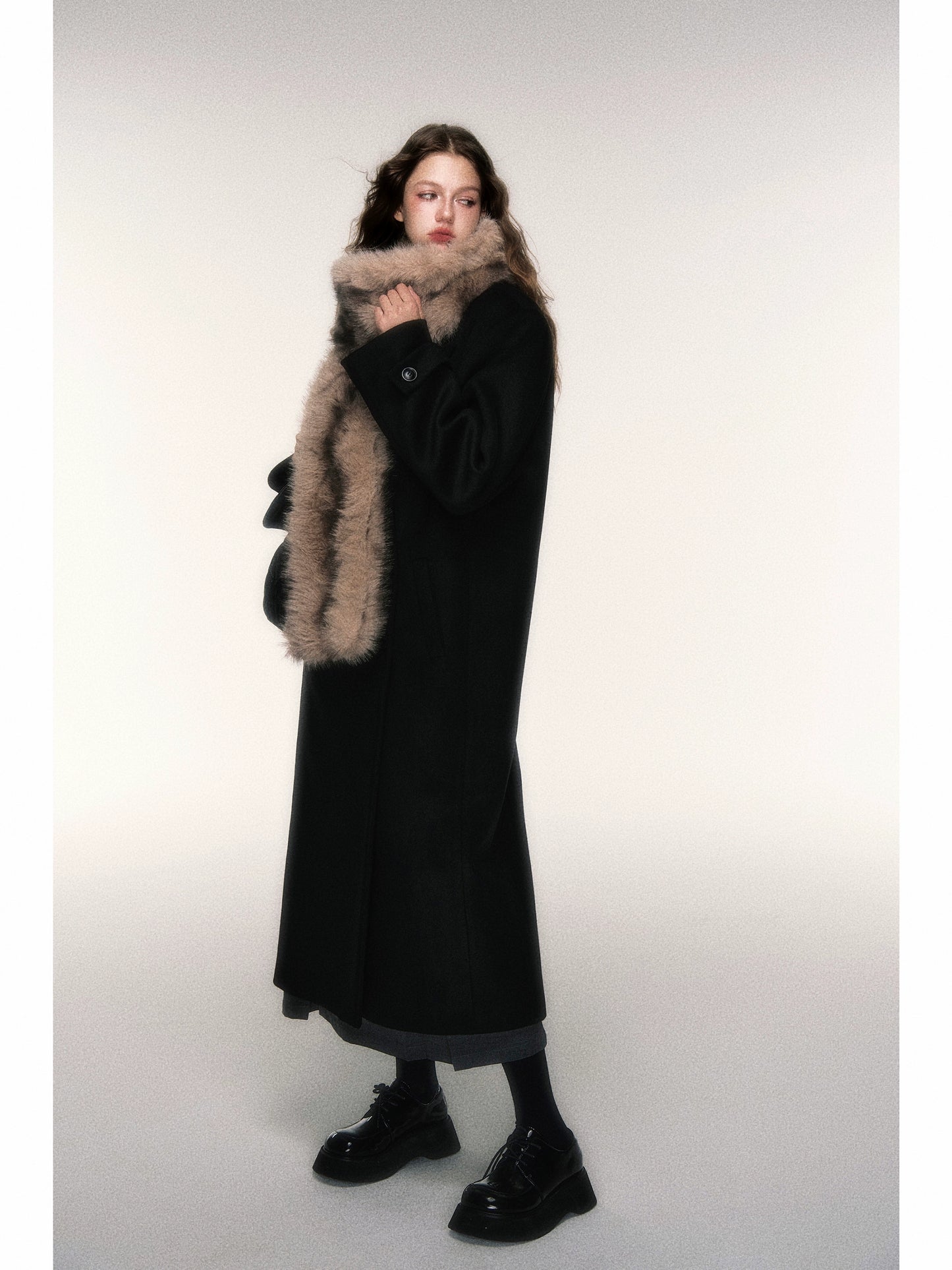 Cozy Retro Fur Scarf - Warm & Stylish