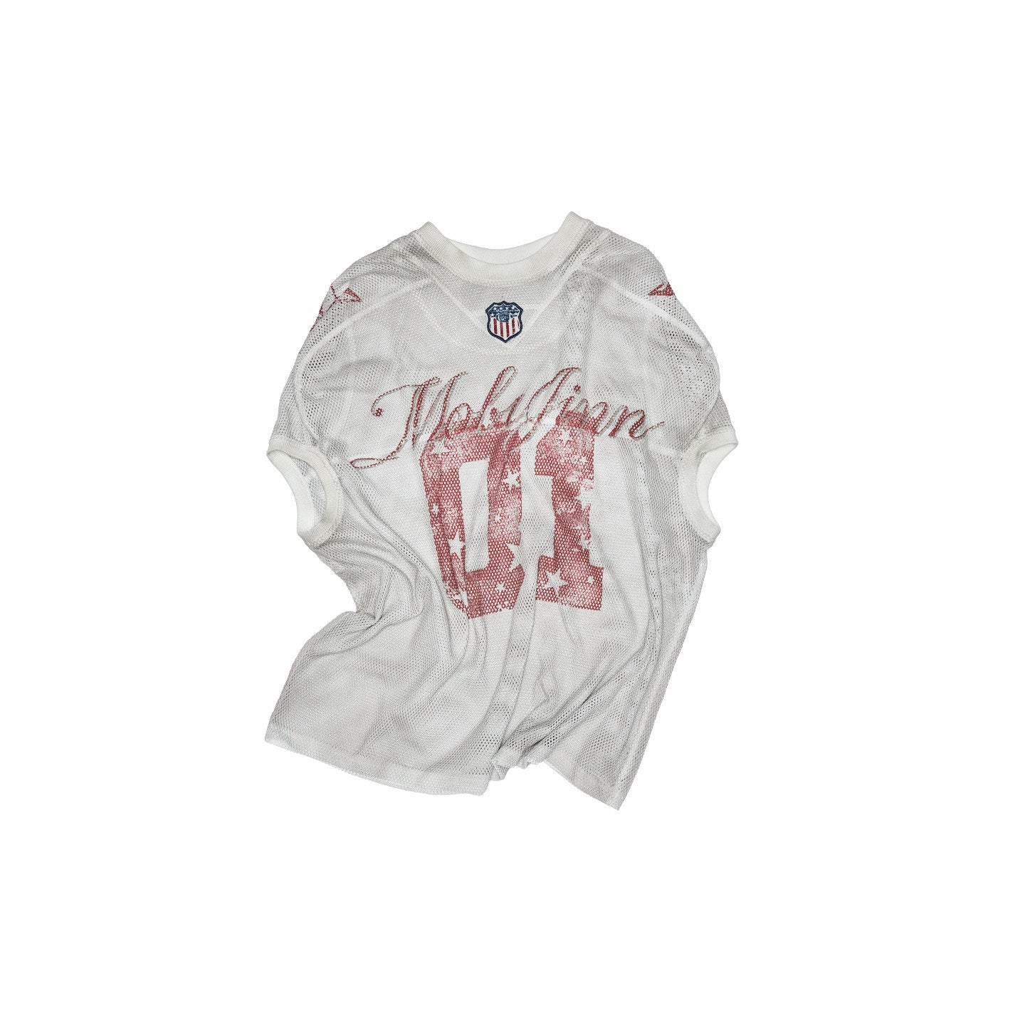 Vintage Rugby Mesh Top