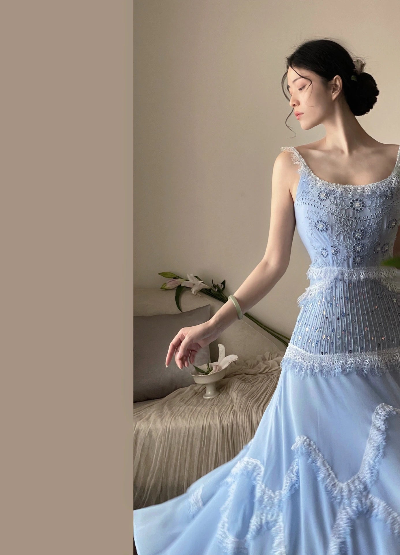 Beaded Holiday Dress