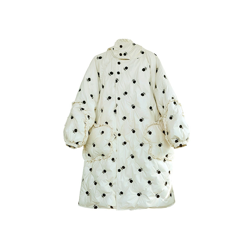 تروفش روز بطة أسفل معطف