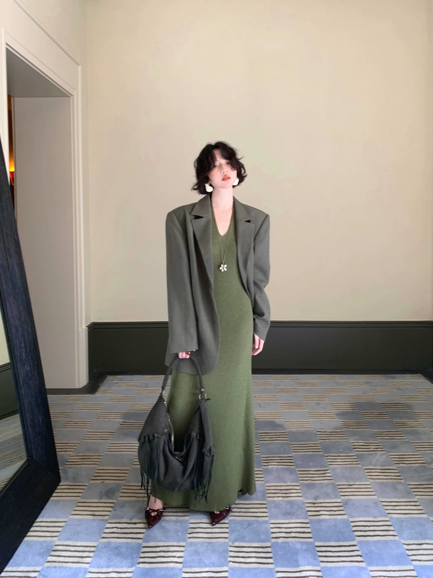 Molin Watch Loose-Fit Suit Jacket – Hong Kong Retro Autumn Modern Classic