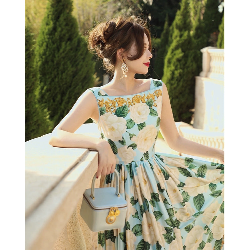 Juliet French Retro Waist Dress