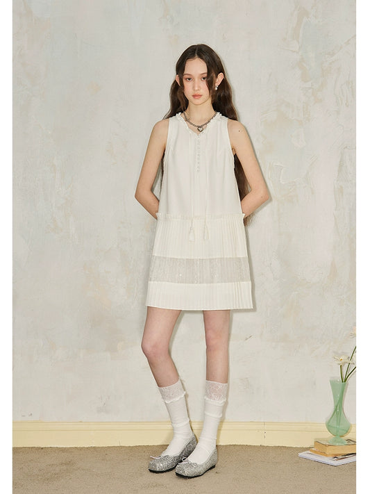 فستان سترة دانتيل بسيط